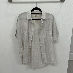 Tradlands button up top